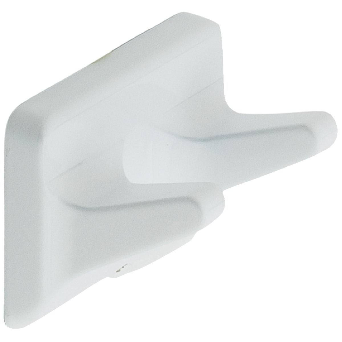 WHT VISTA DBL ROBE HOOK