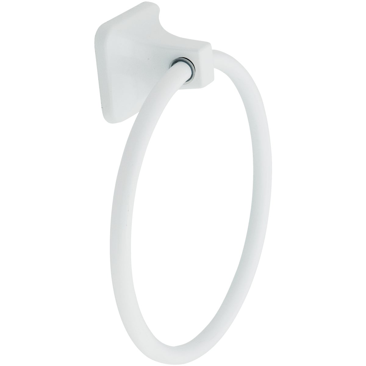 WHITE VISTA TOWEL RING