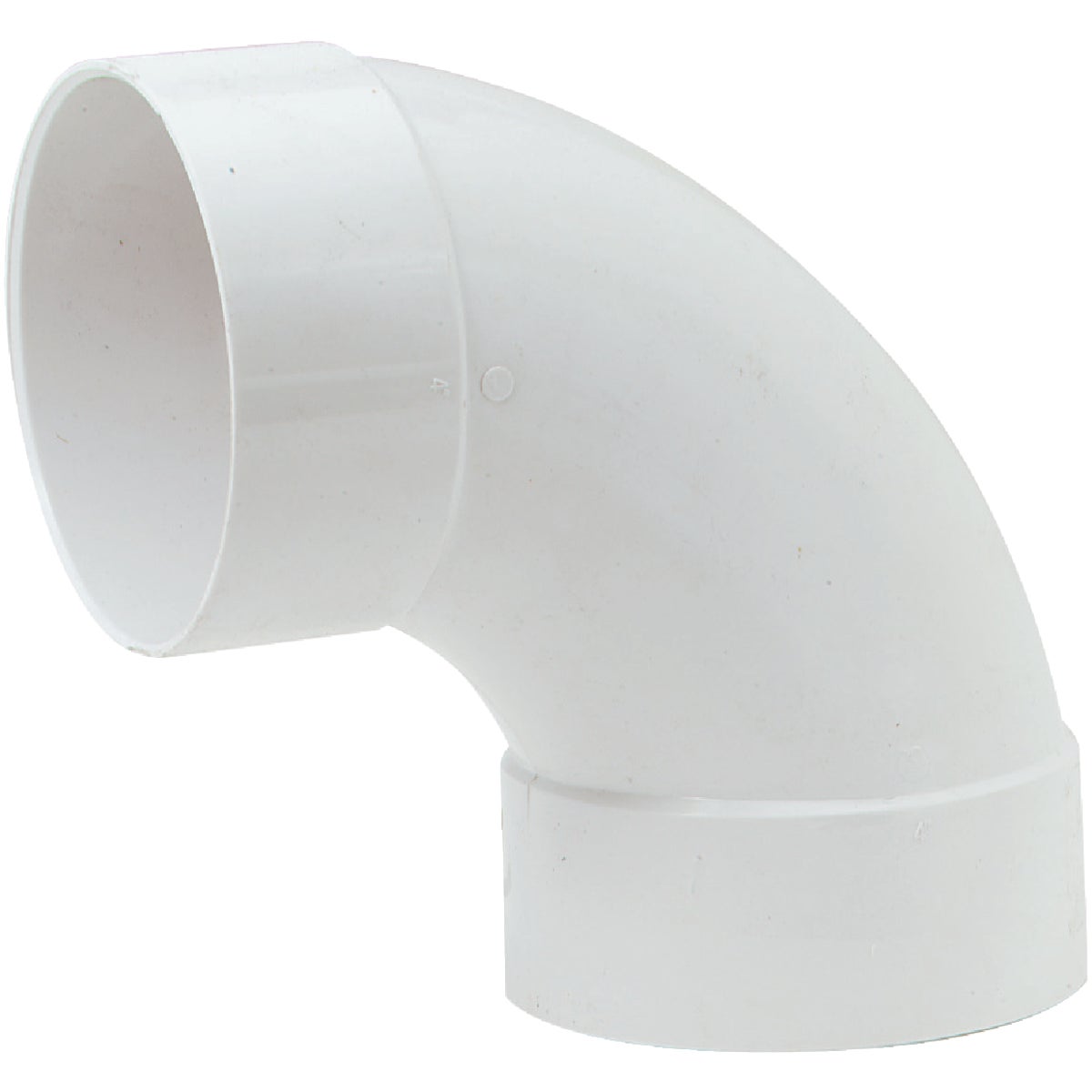 4″ 90D S&D PVC SAN ELBOW