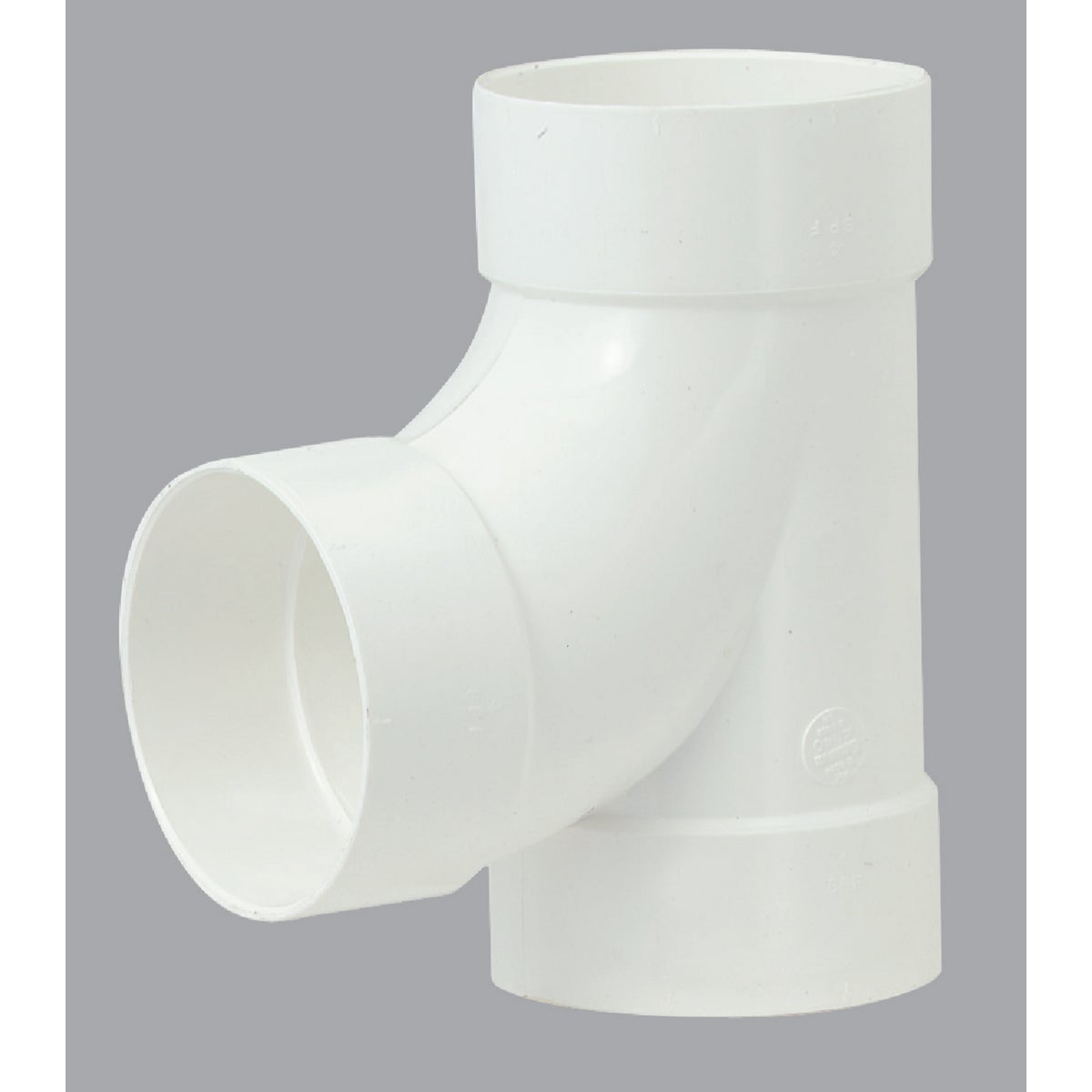 IPEX Canplas Sanitary Tee 4 In. PVC Sewer and Drain Tee