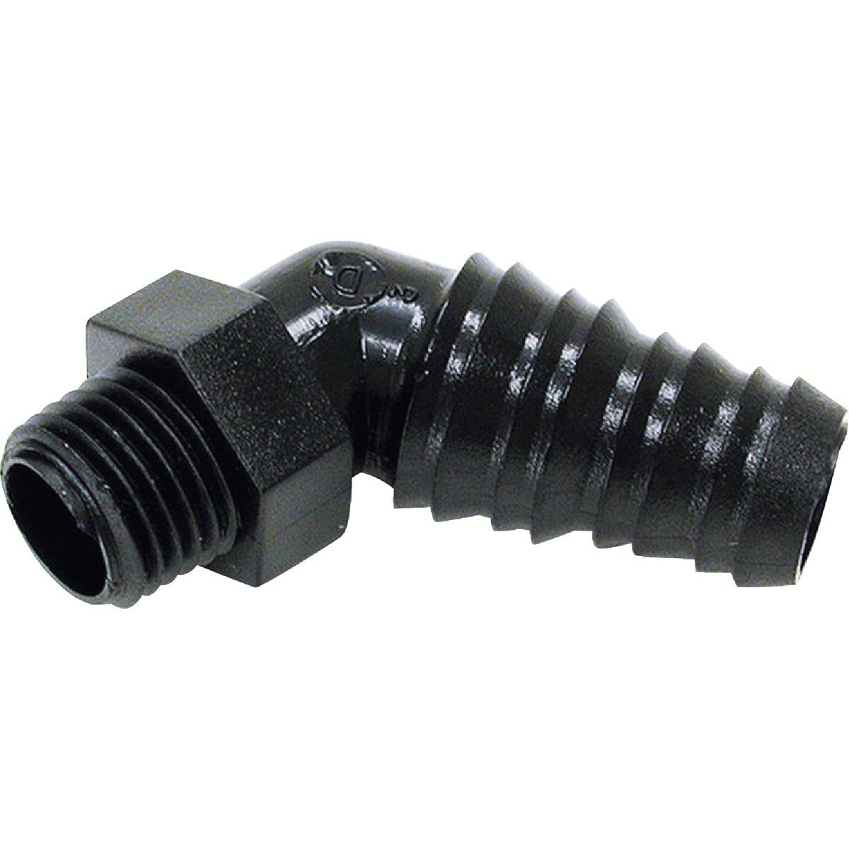 Dial 1/2 In. ID Barb x 1/4 In. MPT Water Distributor Adapter