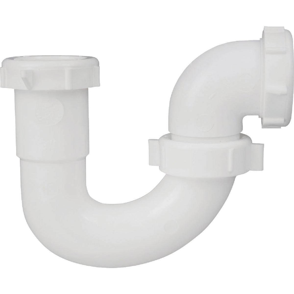 Do it 1-1/2 In. x 1-1/4 In. White Plastic Sink Trap