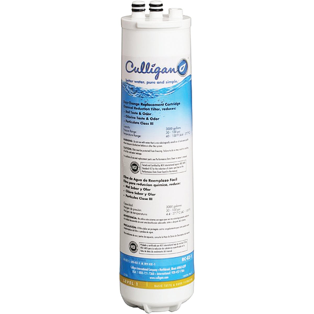 Culligan Easy-Change 1 Icemaker & Refrigerator Water Filter Cartridge