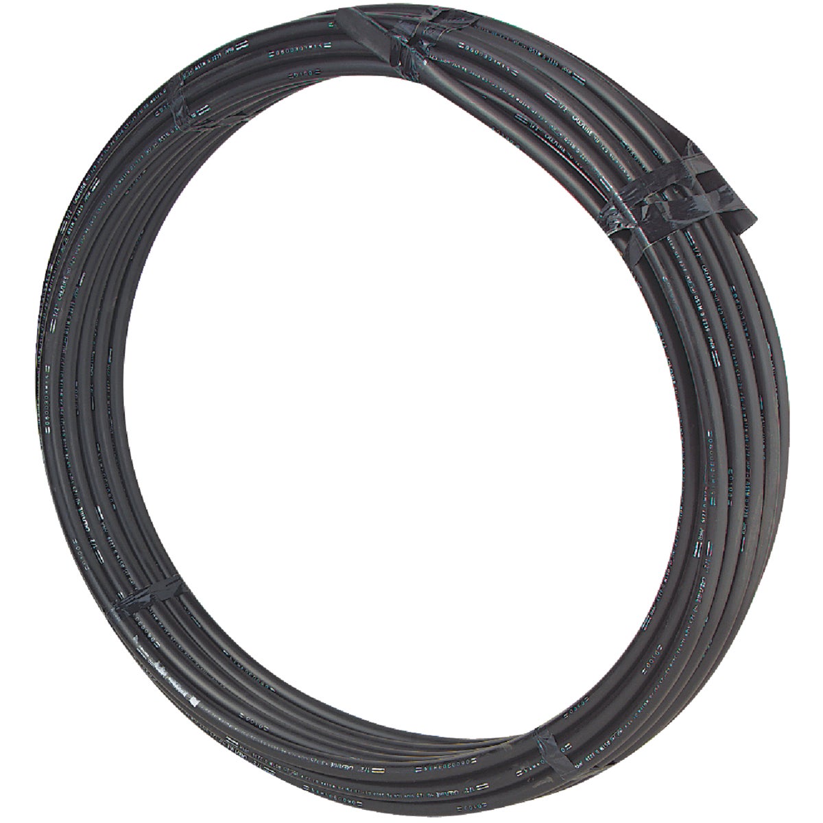 Cresline 3/4 In. X 100 Ft. Spartan Black Plastic Pipe