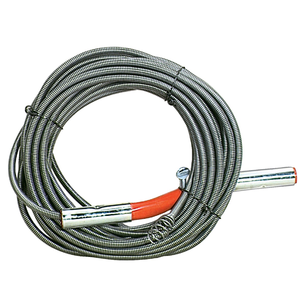 General Wire 3/8 In. x 50 Ft. Carbon Steel Wire Cleanout Drain Auger
