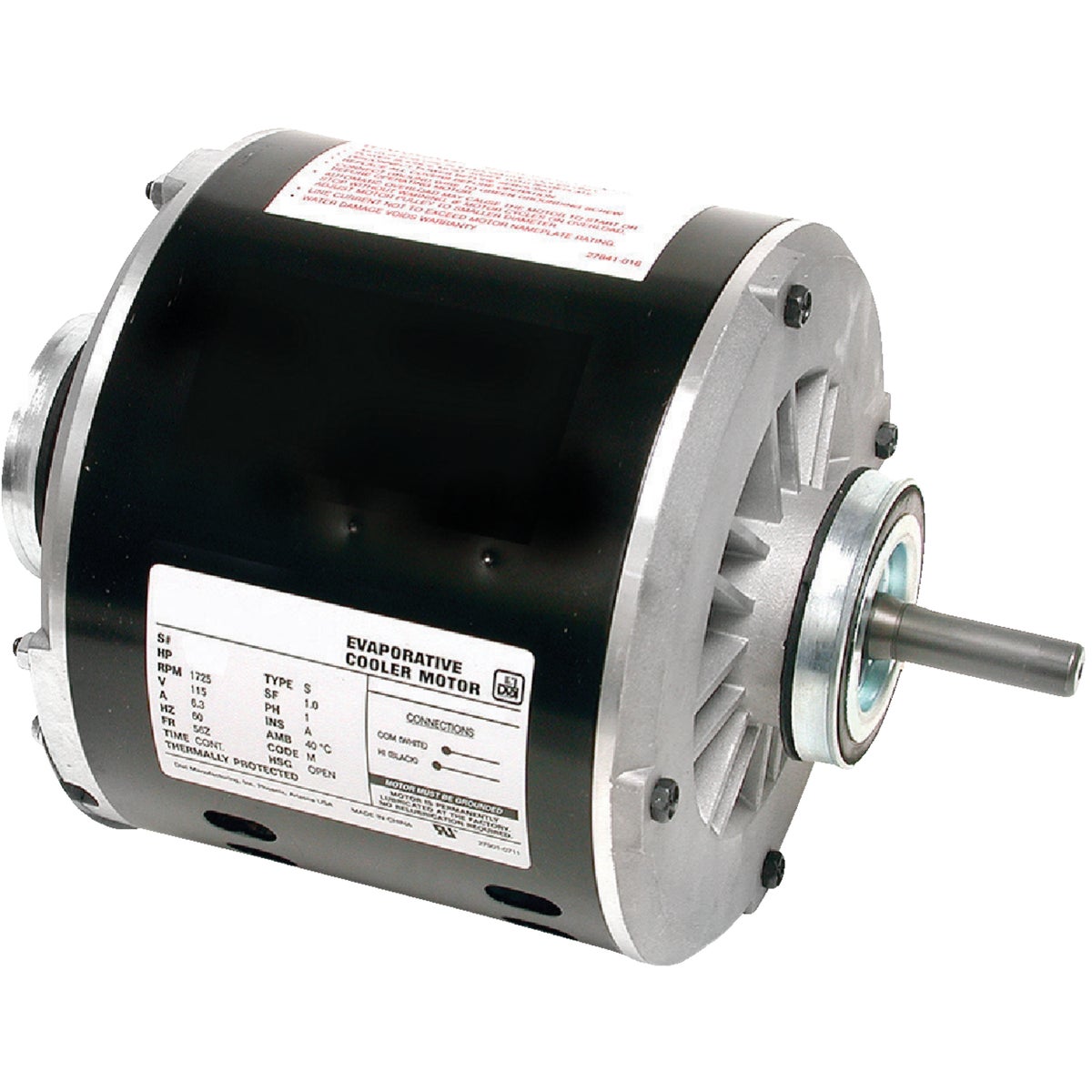 1/2HP 1 SPEED MOTOR