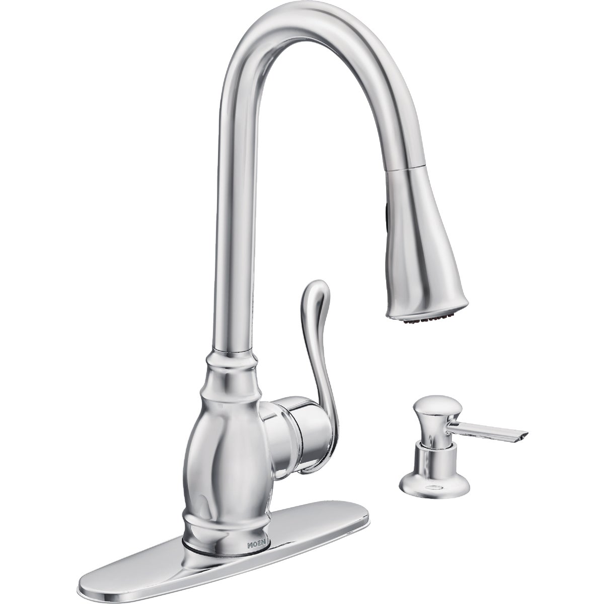 Moen Anabelle 1-Handle Pull-Down Kitchen Faucet, Chrome