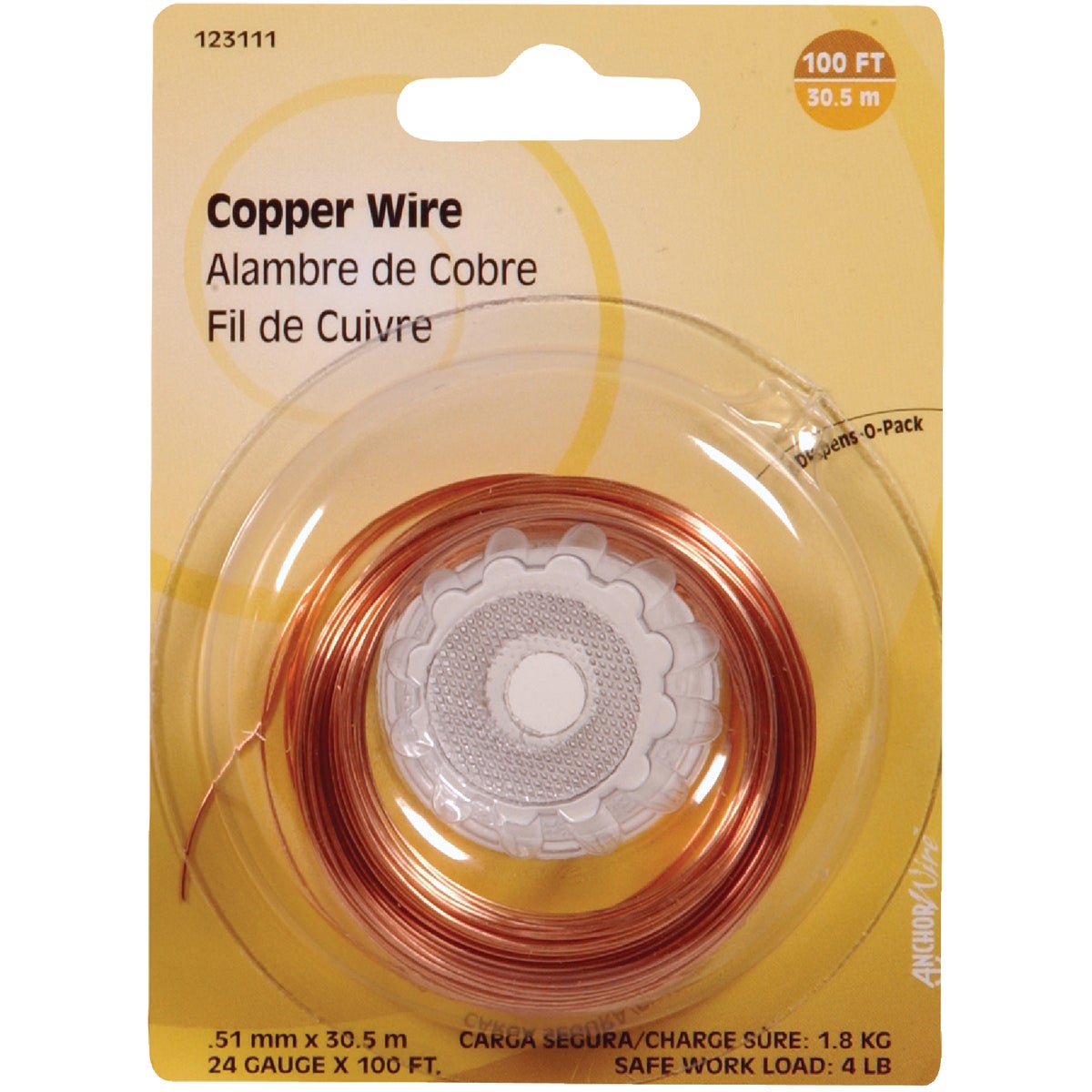 100′ 24G COPPER WIRE