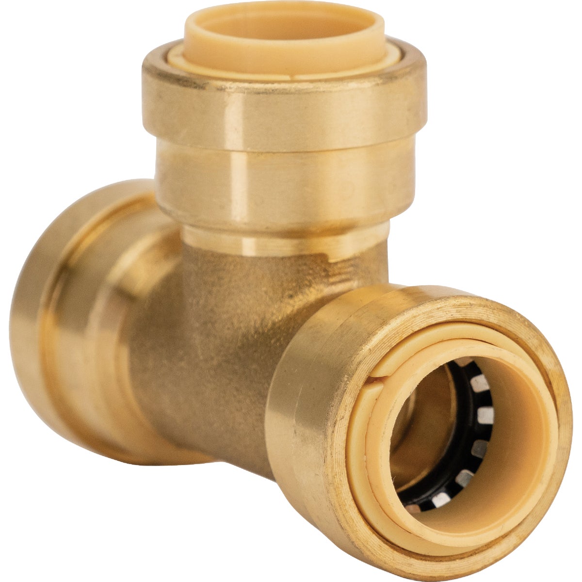 QuickFitting 1/2 In. x 1/2 In. x 1/2 In. Push-to-Connect Brass Tee