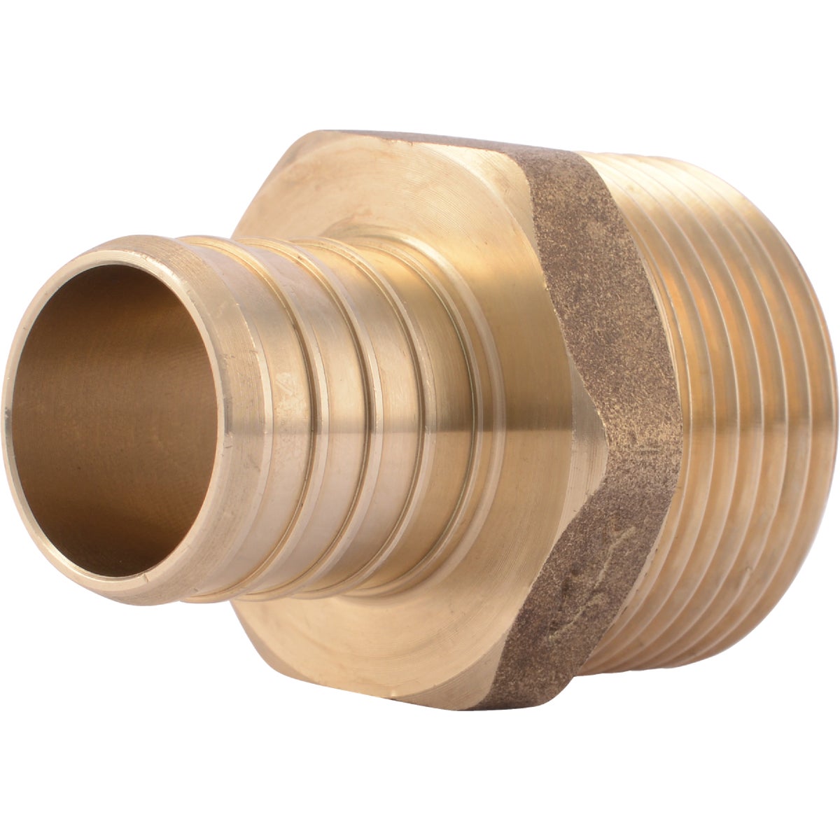 SharkBite 1 In. CF x 1 In. MPT Brass PEX Adapter