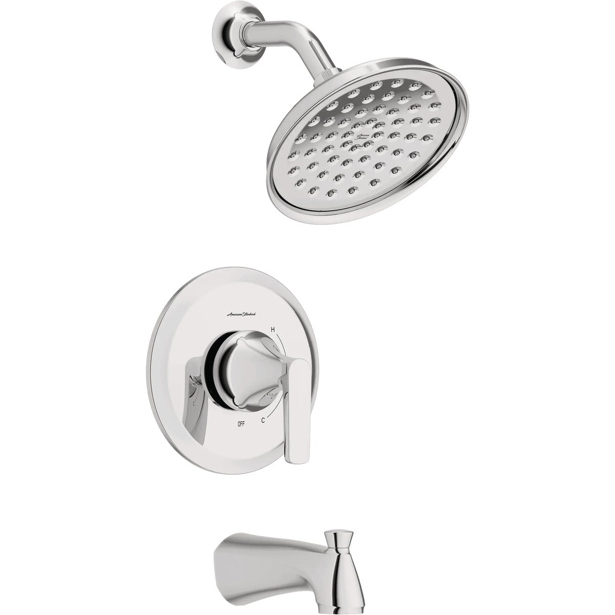 American Standard Becklow Chrome Single-Handle Lever Tub & Shower Faucet