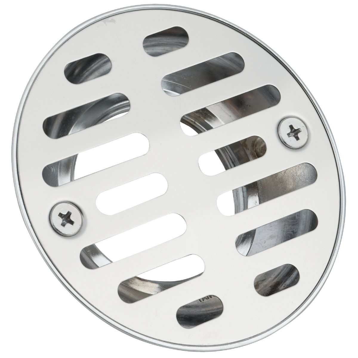 Do it 1-1/2 In. Cast Brass Shower Drain with 3-1/2 In. Stainless Steel Strainer