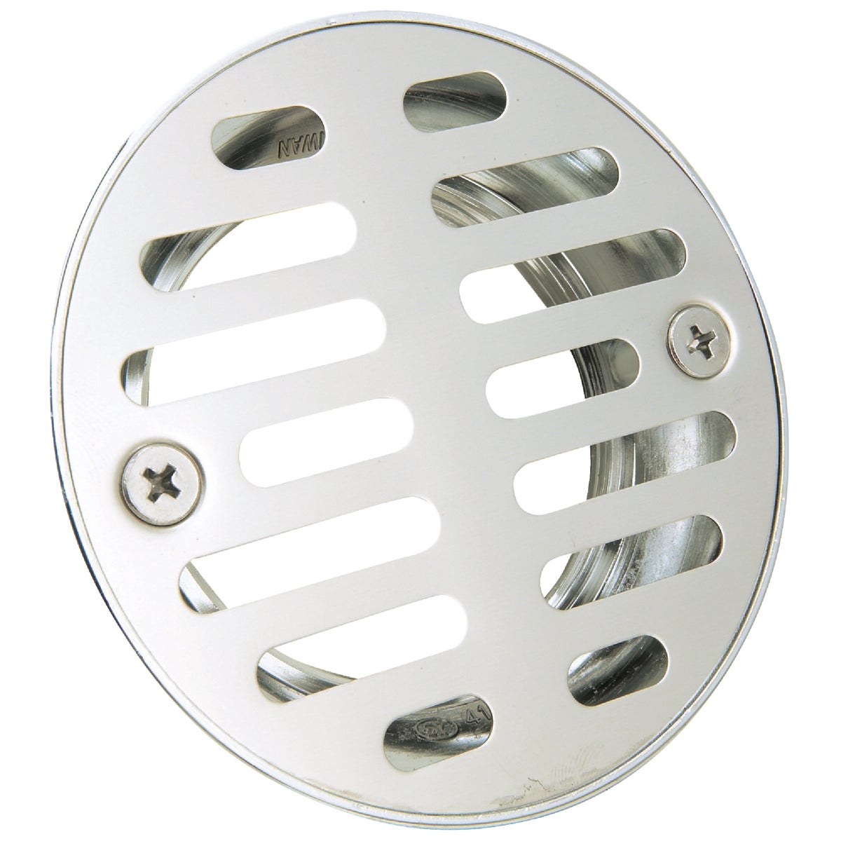 Do it 2 In. Cast Brass Shower Drain with 3-1/2 In. Stainless Steel Strainer