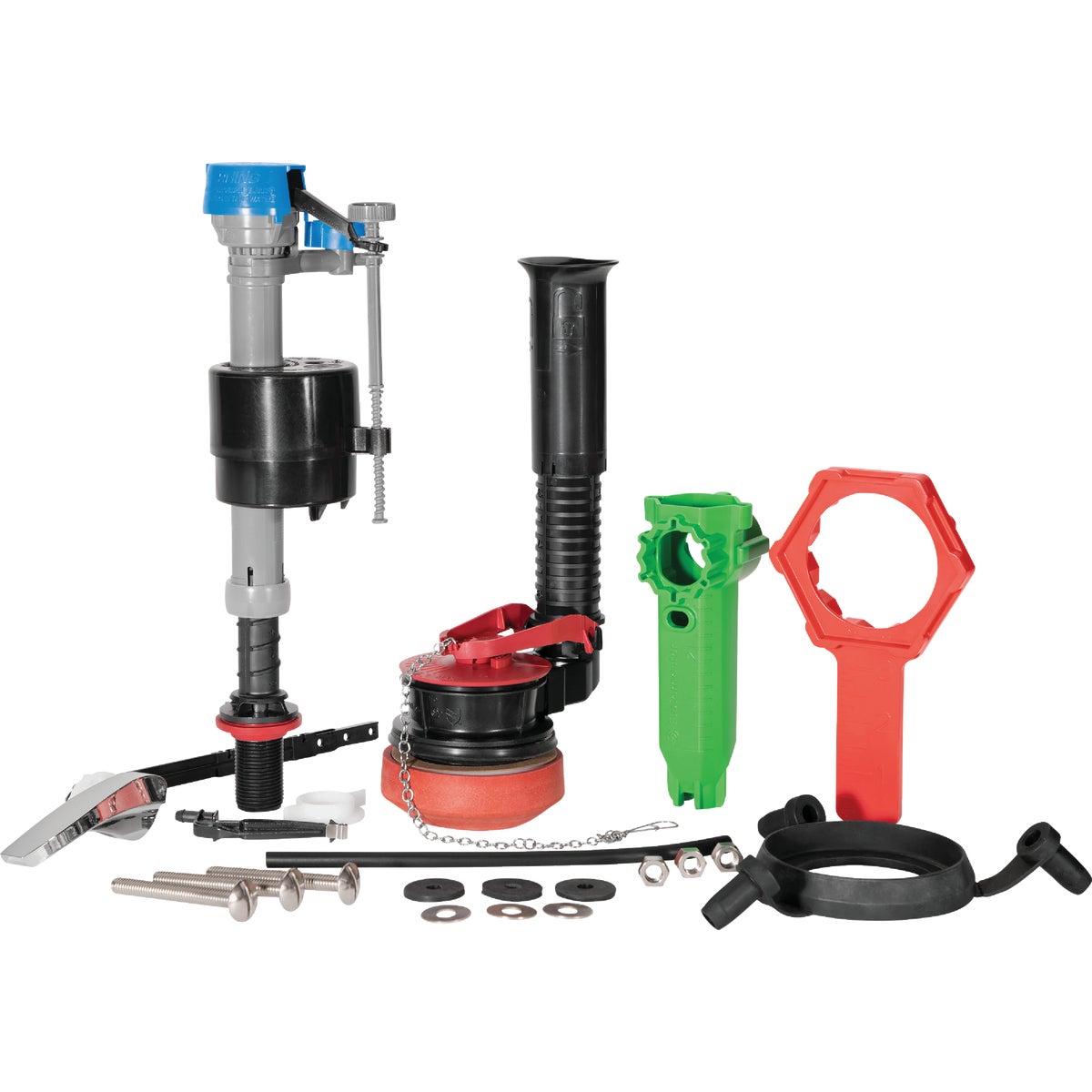 Fluidmaster PerforMAX 2 In. Universal Complete Toilet Repair Kit w/Install Tools