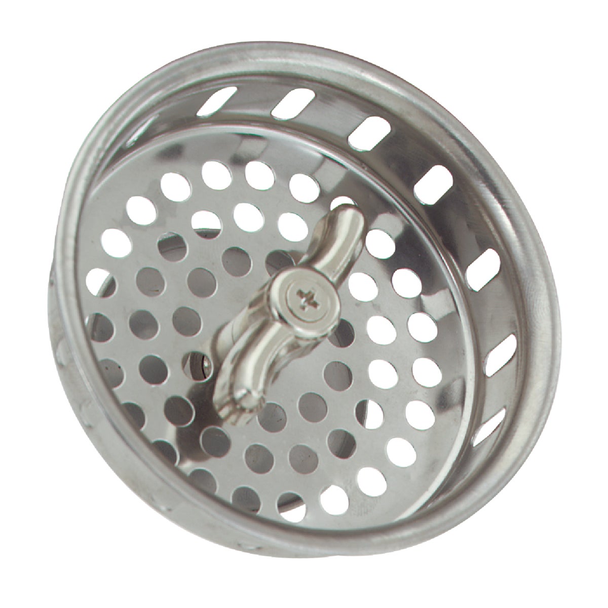 Do it 3-1/2 In. Stainless Steel Twist/Lock Basket Strainer Stopper