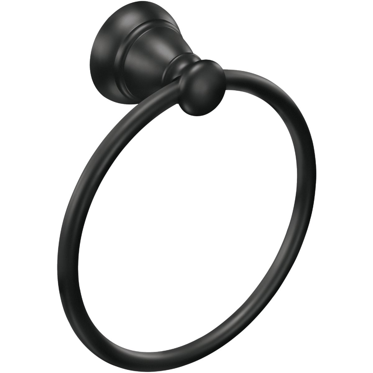 Moen Banbury Matte Black 6 In. Towel Ring