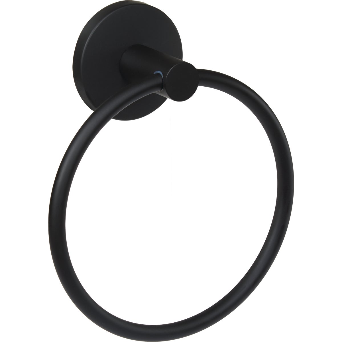 Home Impressions Triton Matte Black Towel Ring