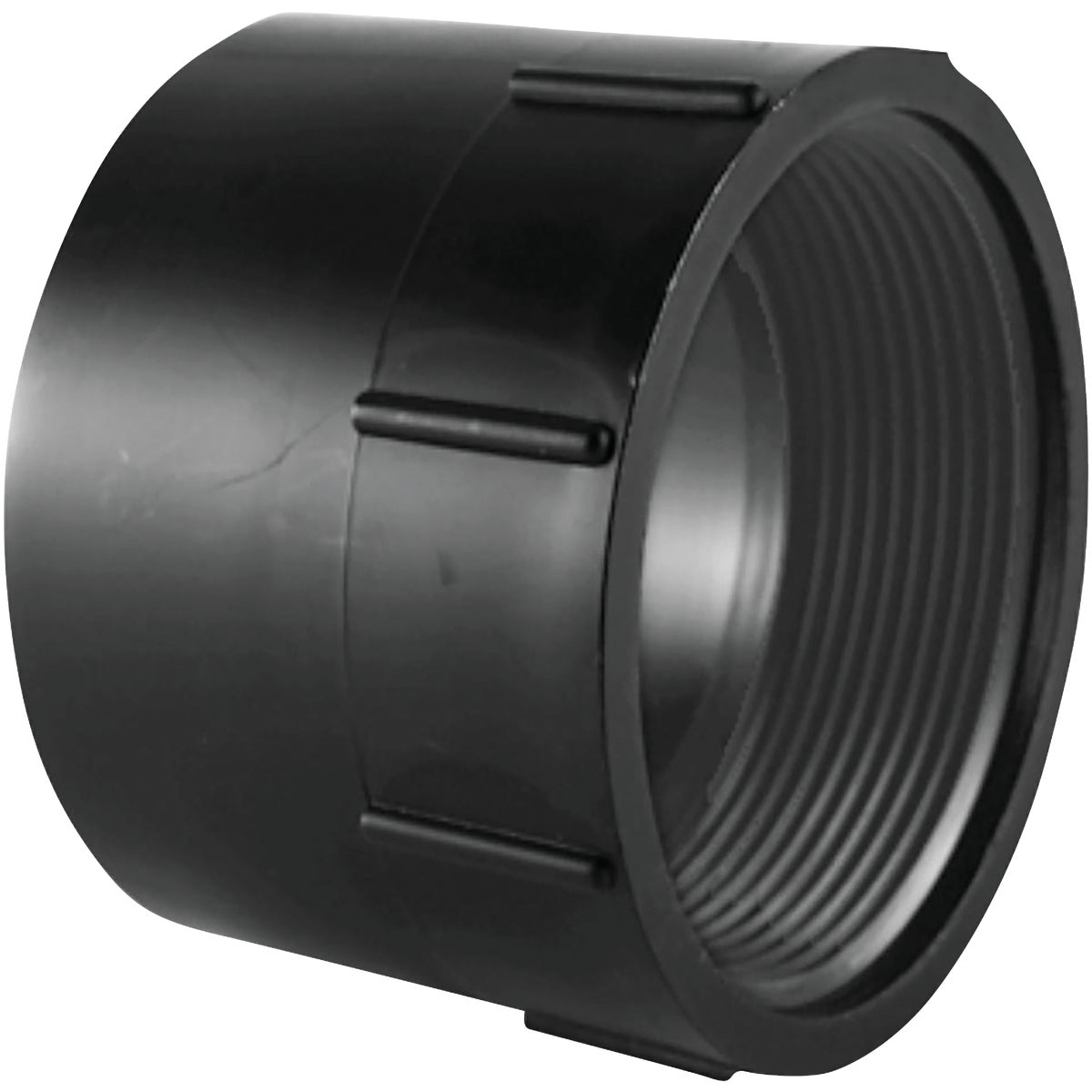 Charlotte Pipe 1-1/2 In. Hub x FPT Female ABS Adapter