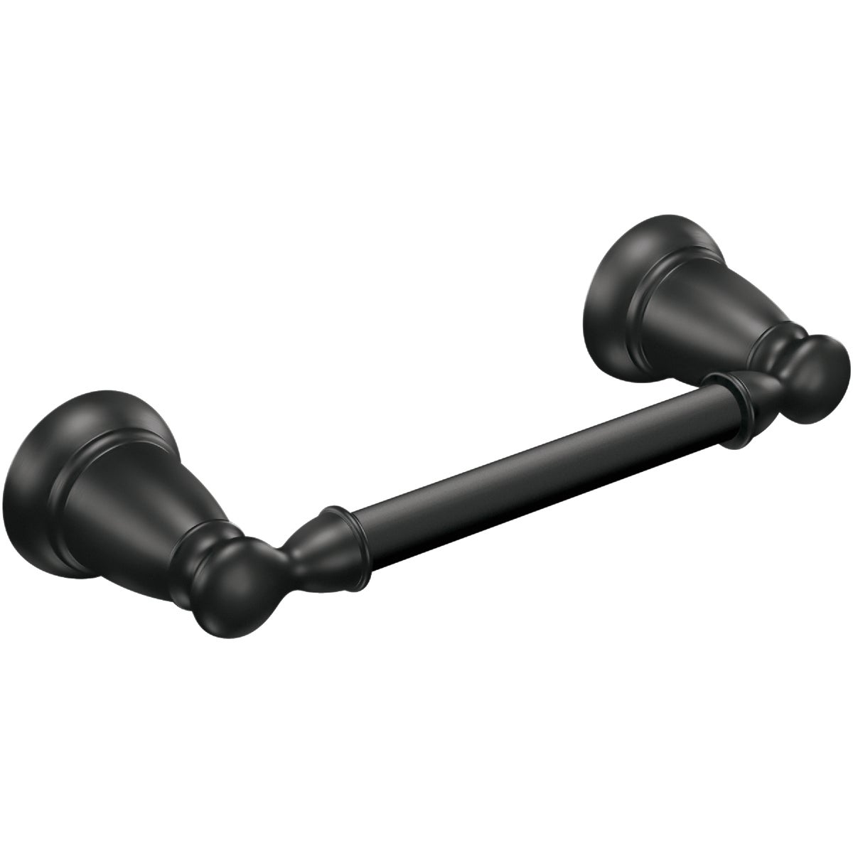Moen Banbury Matte Black Wall Mount Paper Holder