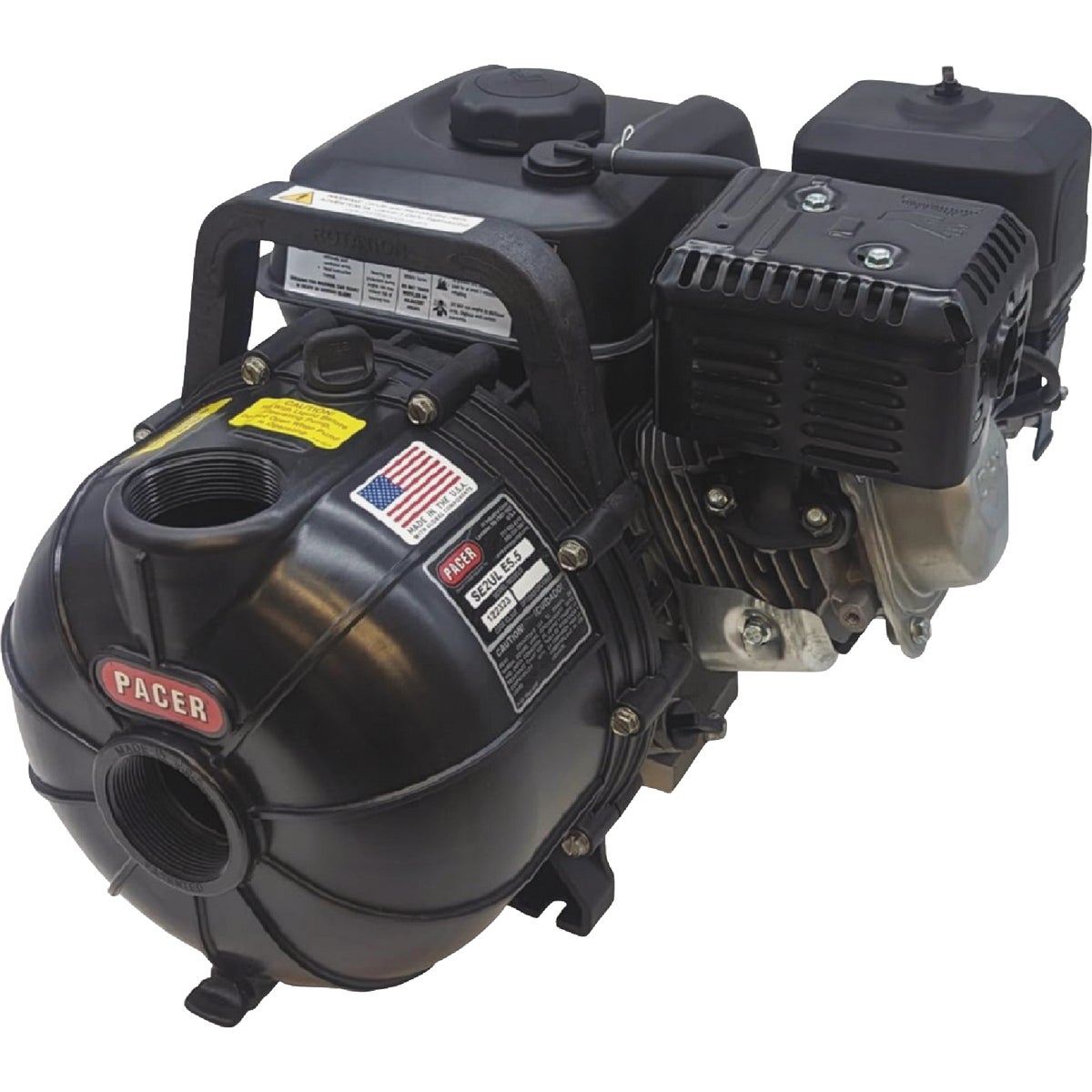 Pacer S Series 6 HP Gas Engine Transfer Pump