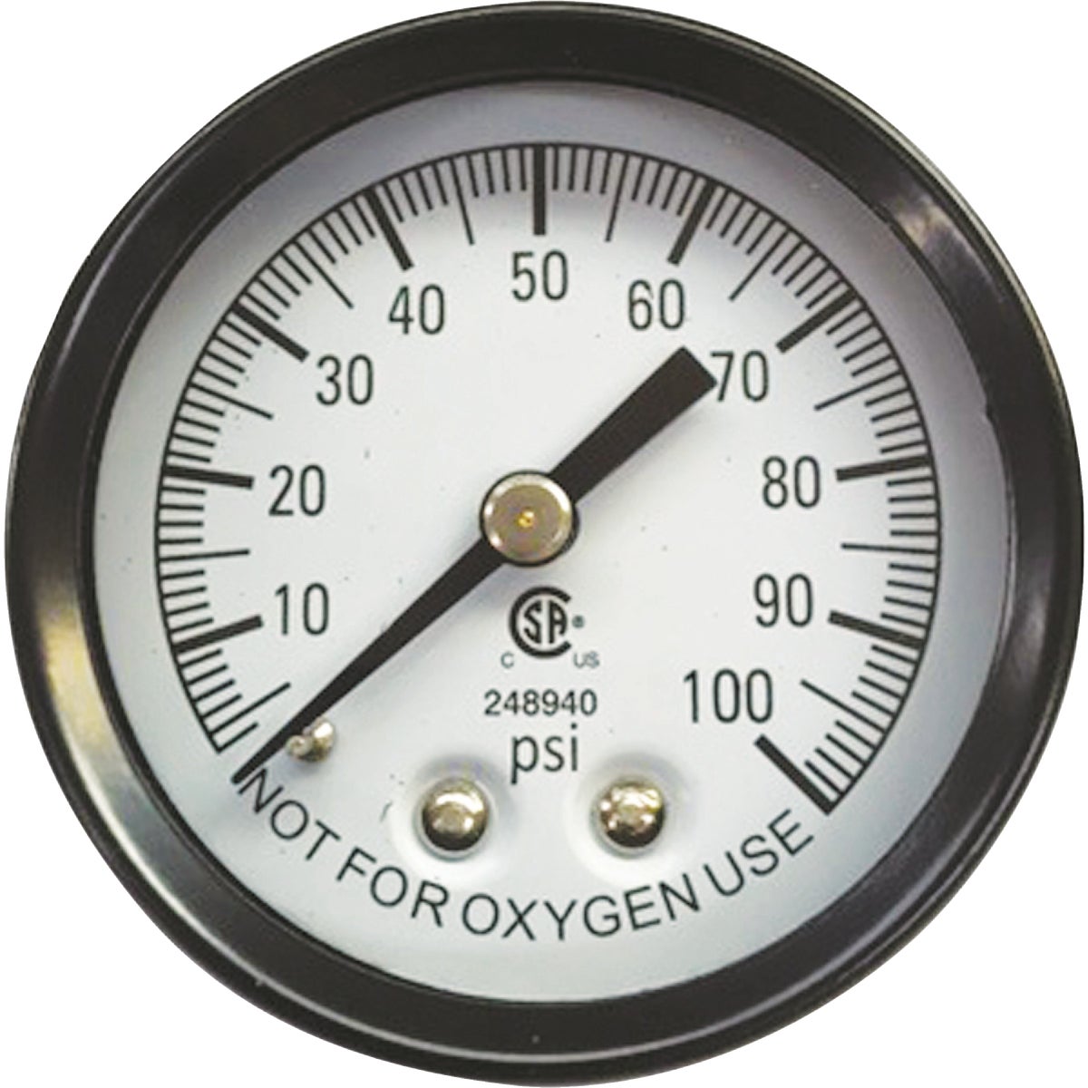 0-100 PSI PRESSURE GAUGE