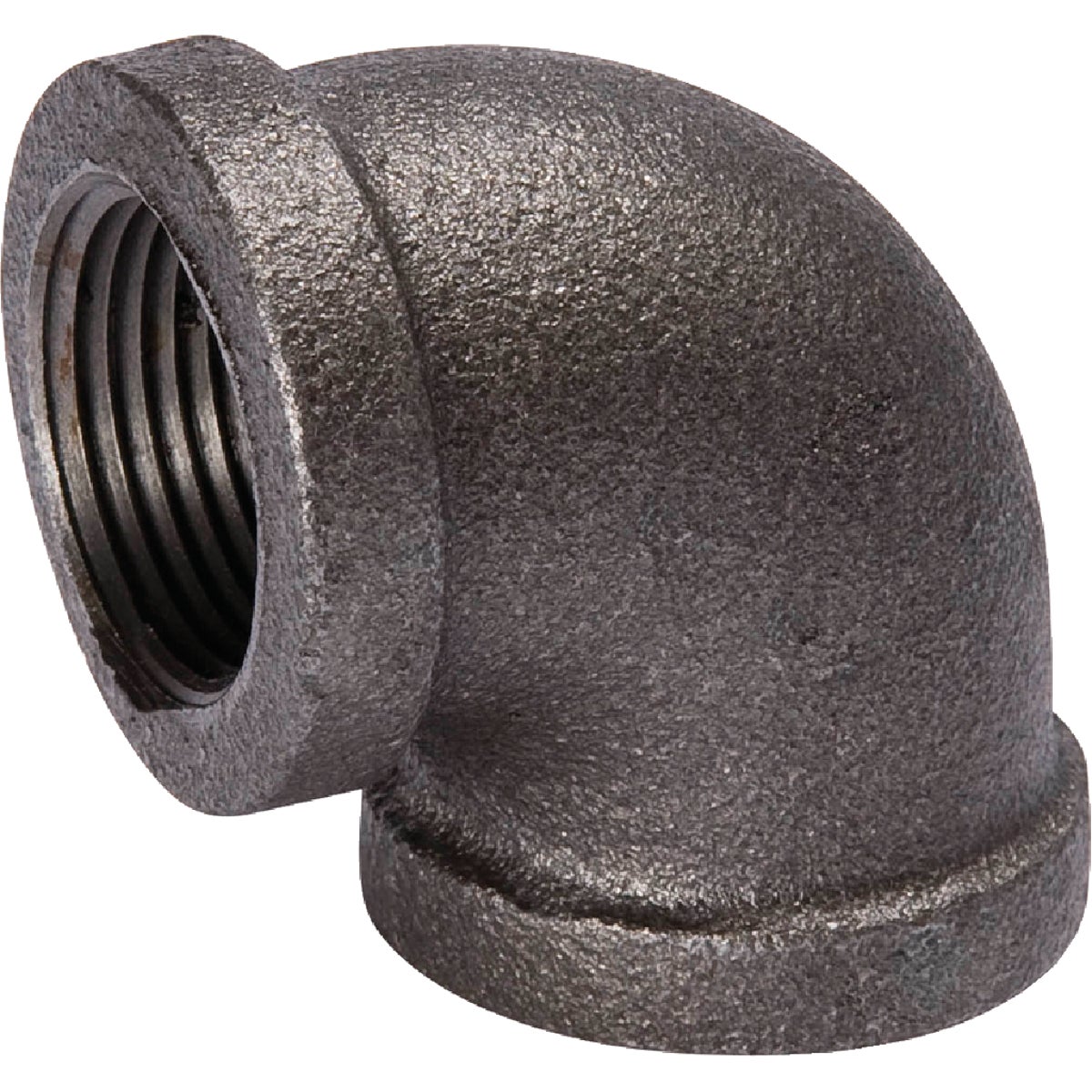Southland 3/8 In. 90 Deg. Malleable Black Iron Elbow (1/4 Bend)