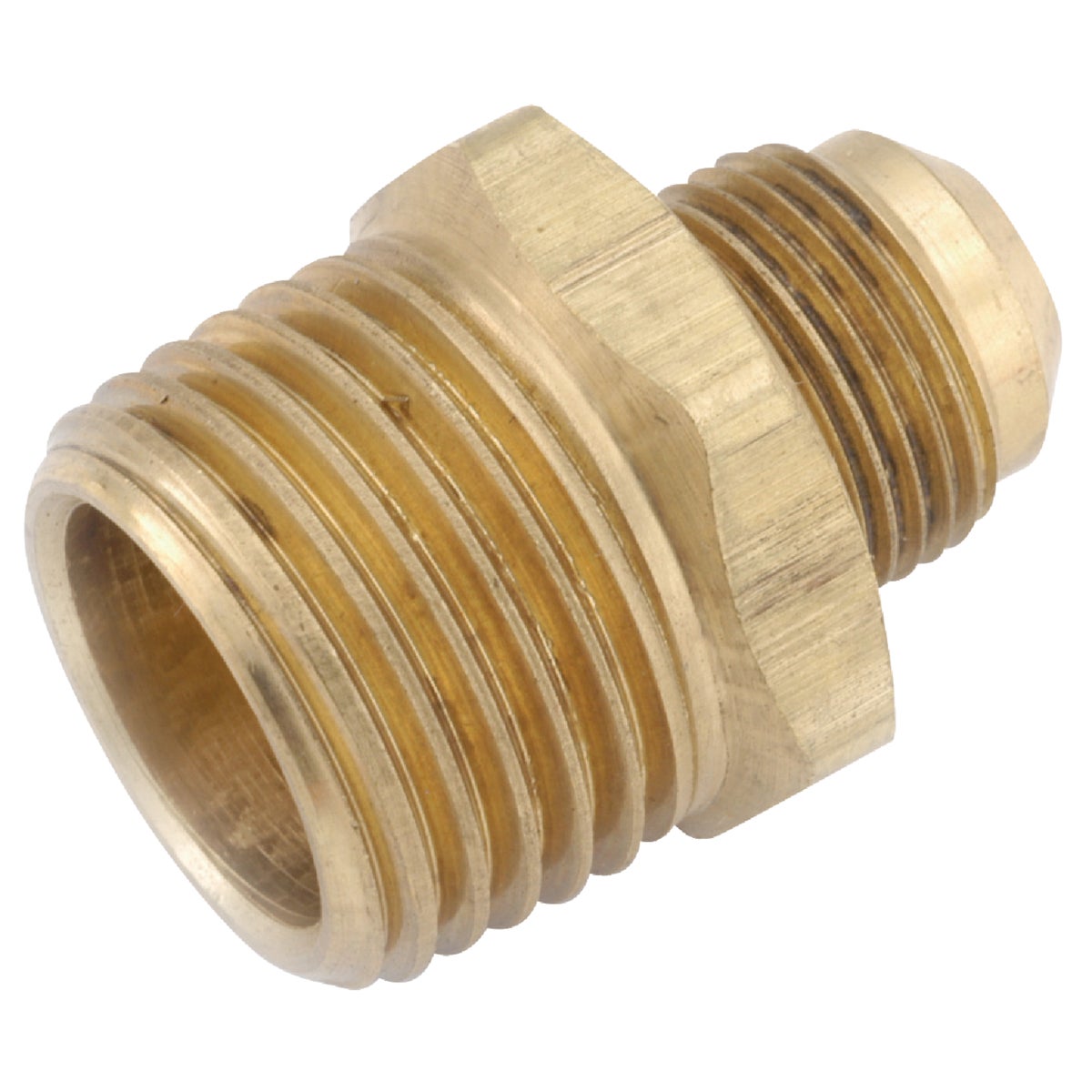 Anderson Metals 3/8 In. Flare x 1/2 In. Male Pipe Brass Flare Connector