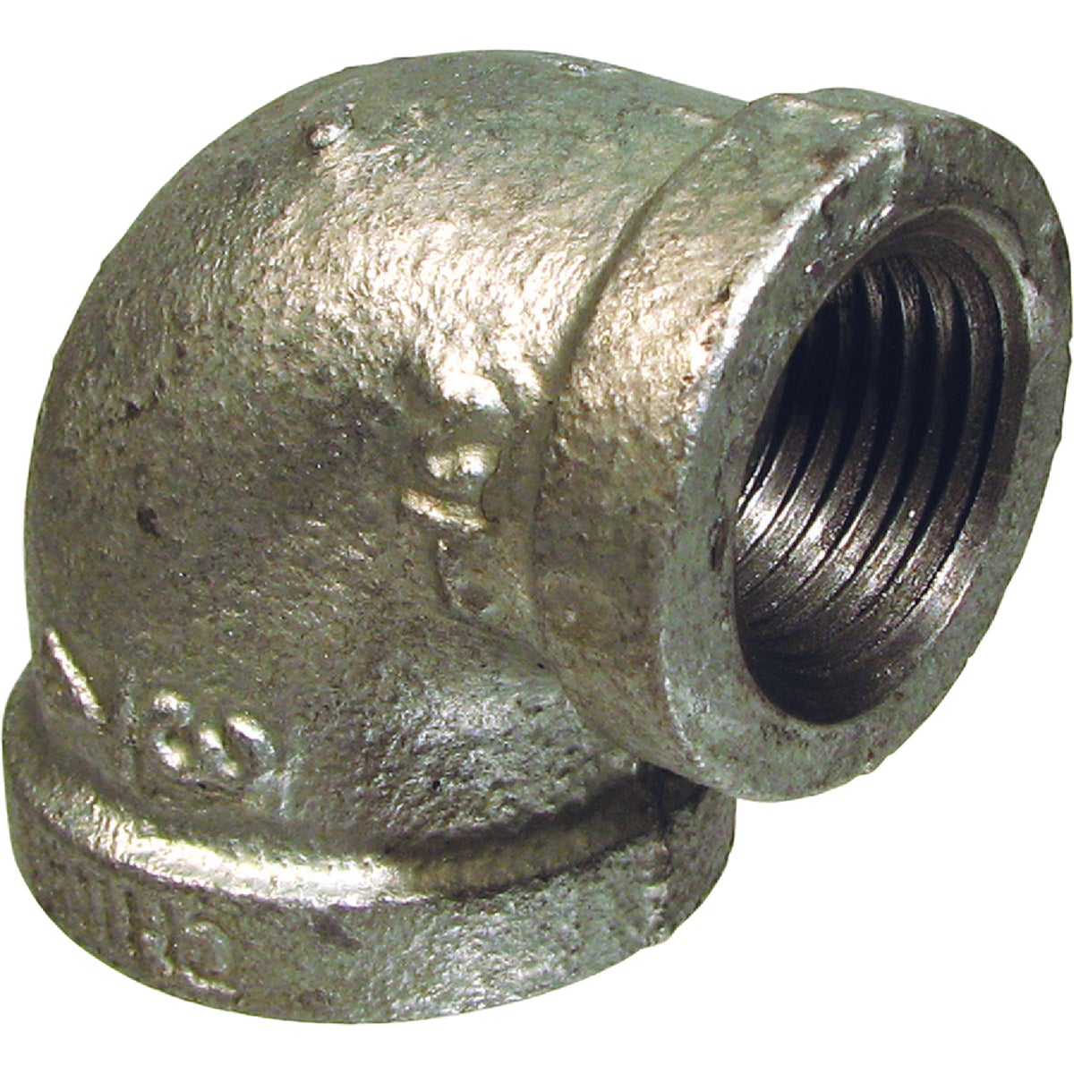 Southland 3/4 In. x 1/2 In. 90 Deg. Reducing Galvanized Elbow (1/4 Bend)