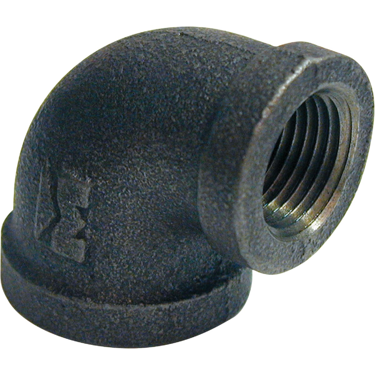 Southland 1 In. x 3/4 In. 90 Deg. Reducing Malleable Black Iron Elbow (1/4 Bend)