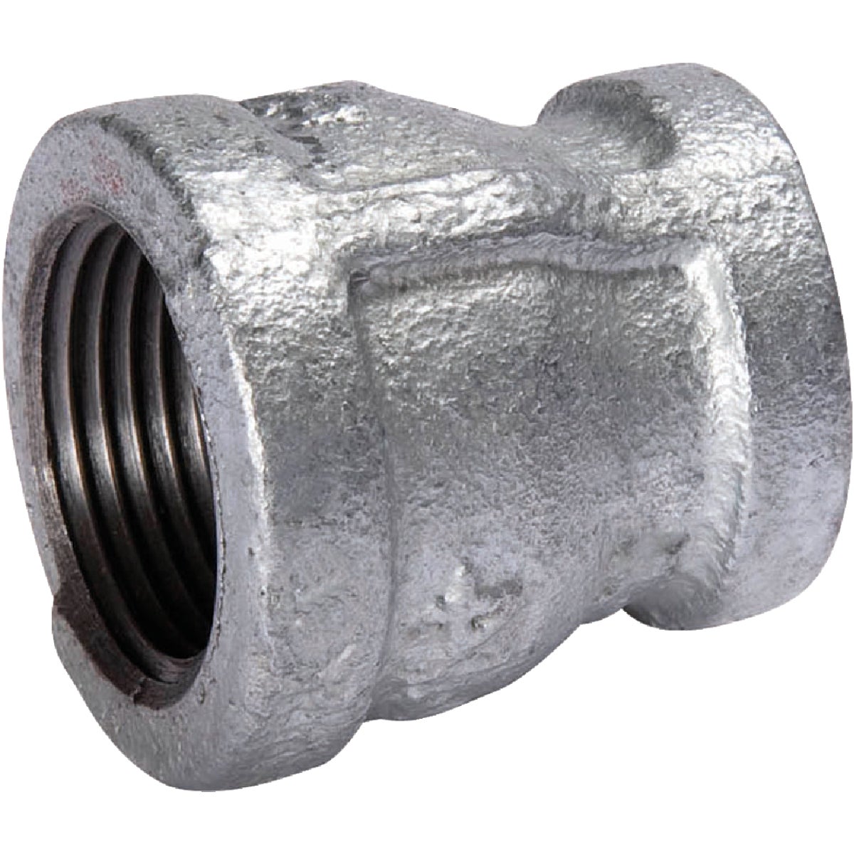 Southland 3/8 In. x 1/4 In. FPT Reducing Galvanized Coupling