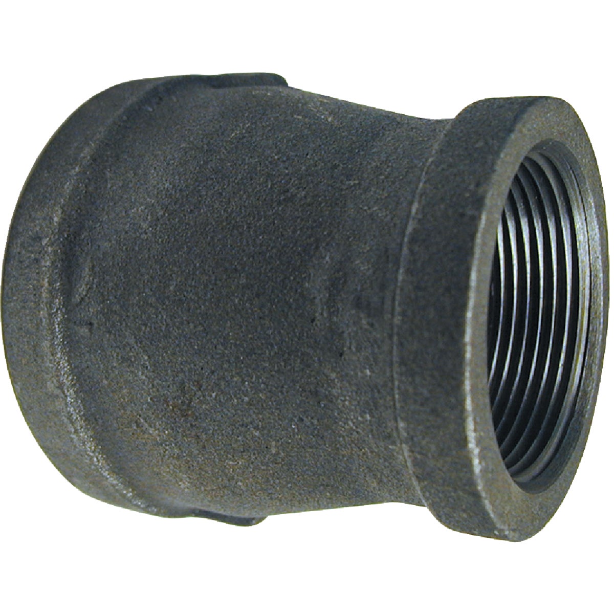 Southland 3/8 In. x 1/4 In. Malleable Black Iron Reducing Coupling