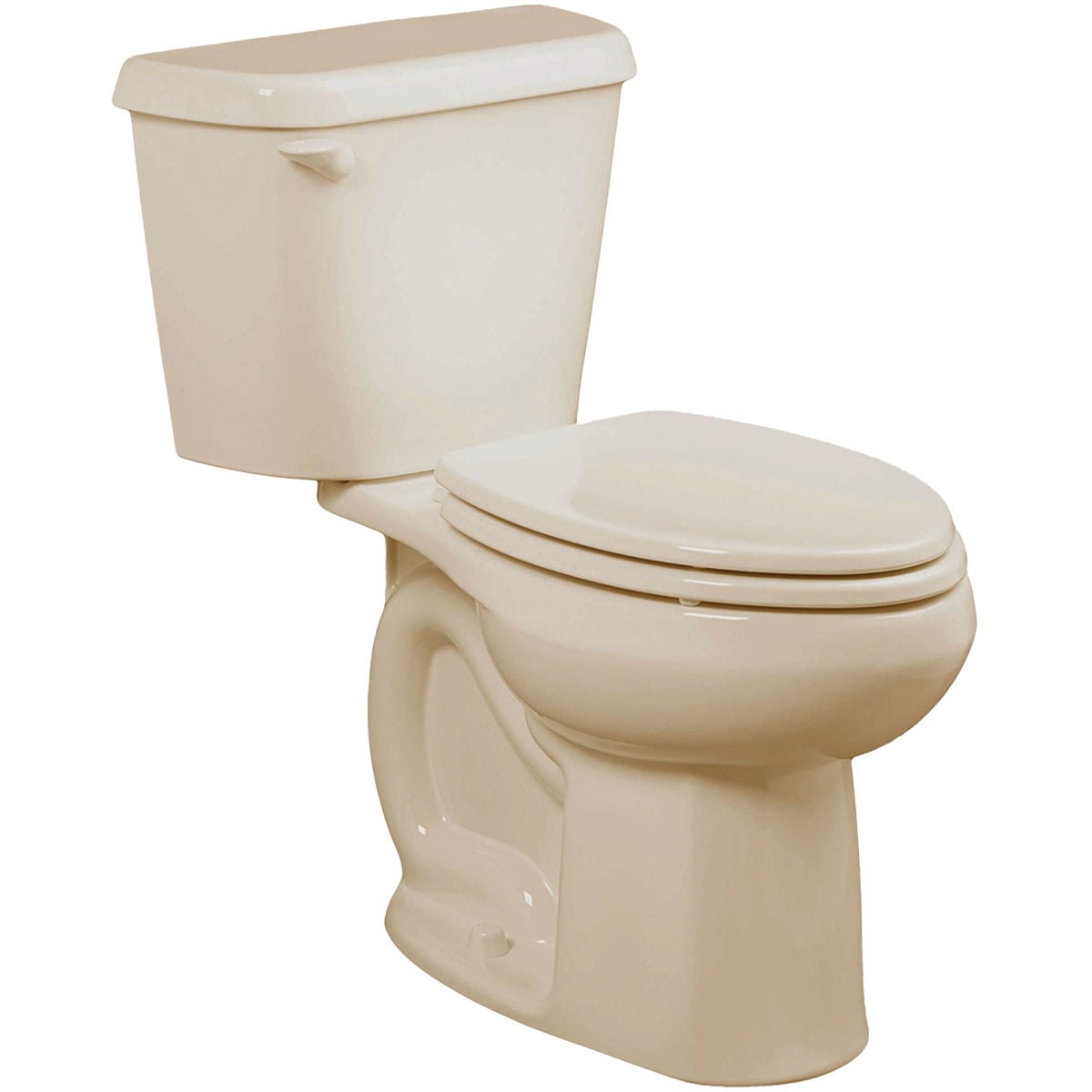 American Standard Colony Right Height Bone Elongated Bowl 1.28 GPF Toilet-To-Go