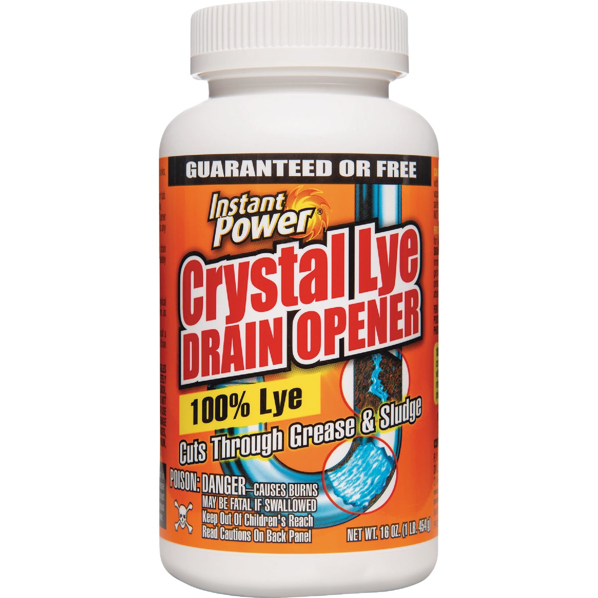 Instant Power 1 Lb. Crystal Lye Drain Opener
