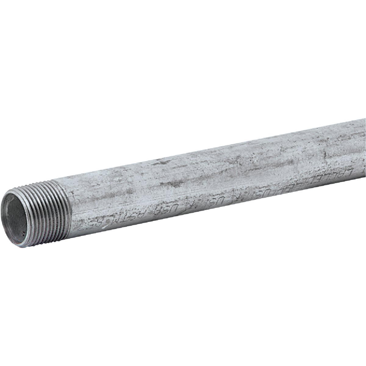 Southland 2 In. x 10 Ft. Carbon Steel Threaded Galvanized Pipe