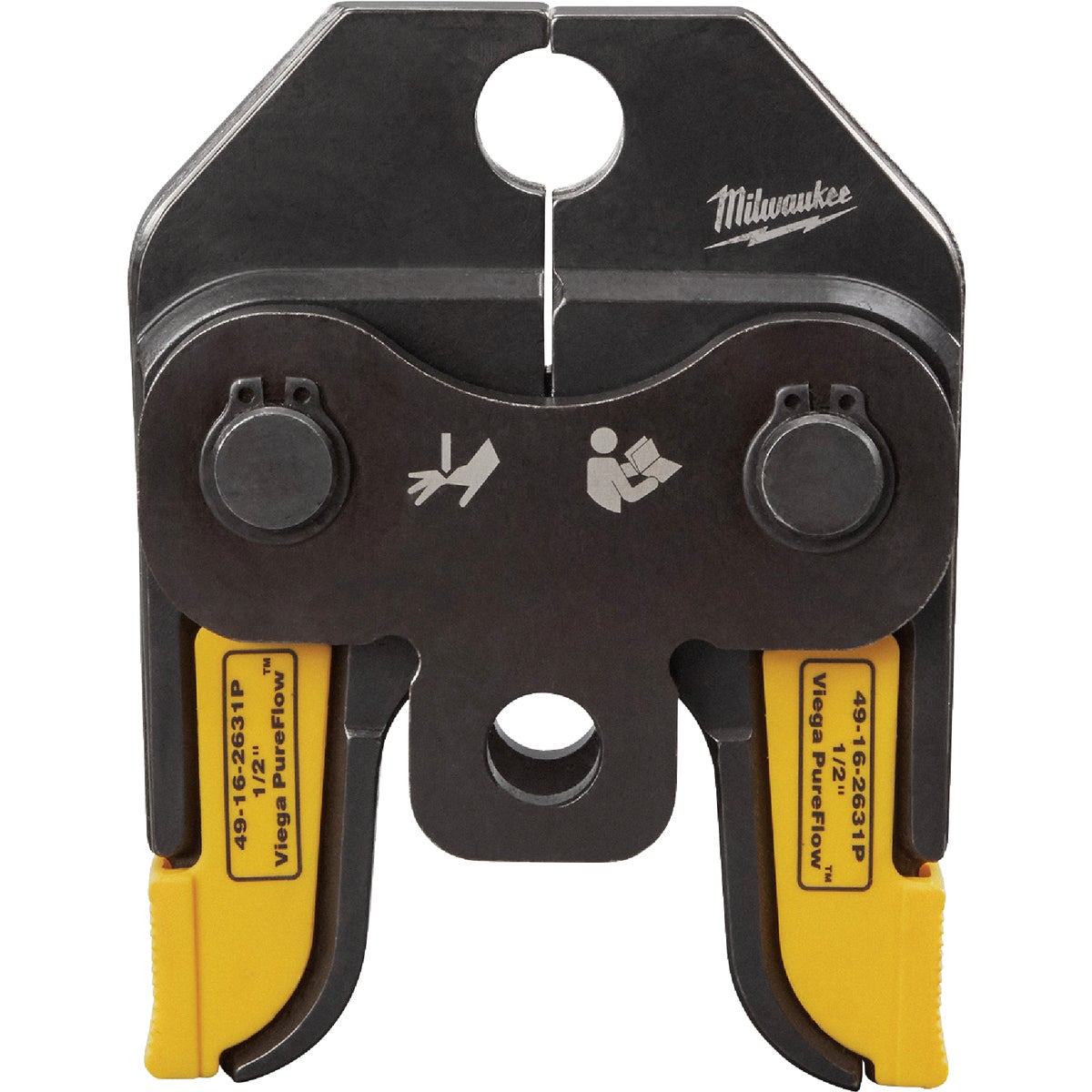 Milwaukee M18 1/2 In. Viega PureFlow Jaw for M18 Short Throw Press Tool