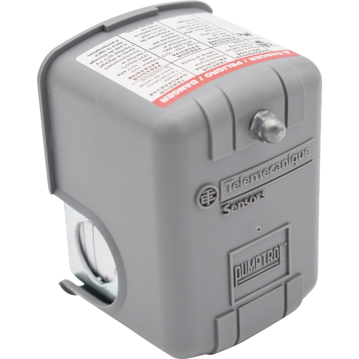 Square D Pumptrol 20 - 40 psi Diaphragm Actuated 2 Pole Pressure Switch