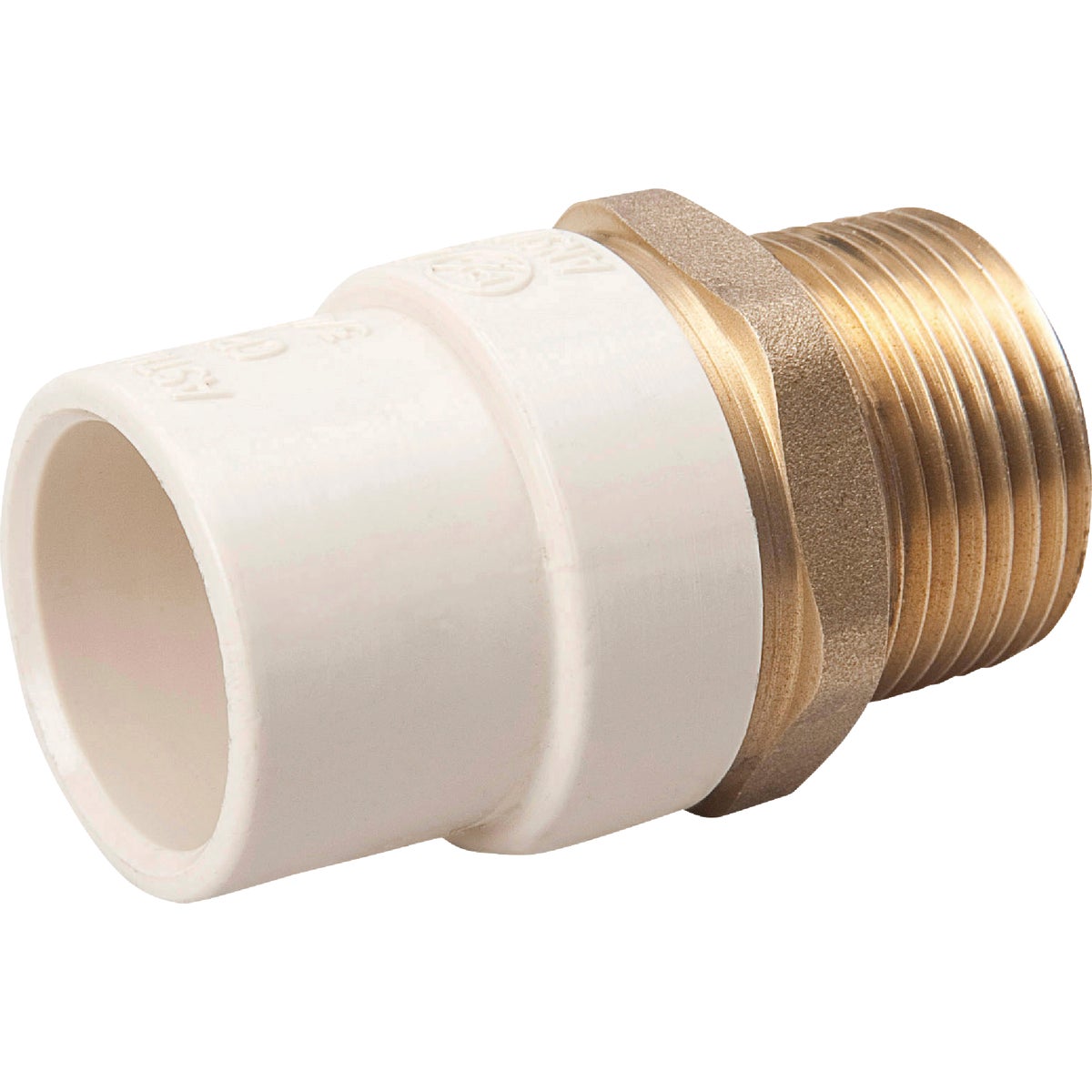 B & K 3/4 In. SOLV x 3/4 In. Male Transition Adapter