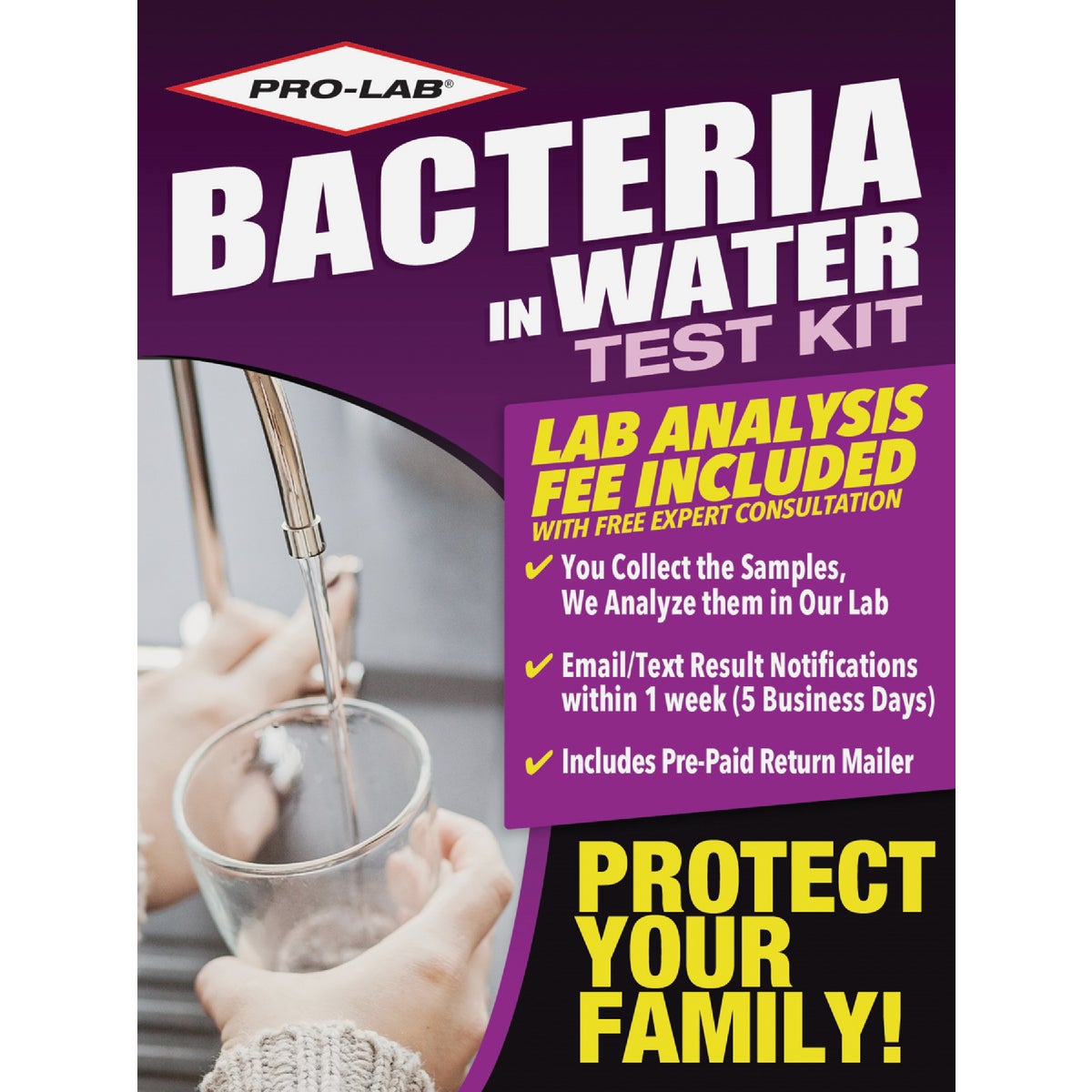 Pro Lab Water Bacteria Test Kit