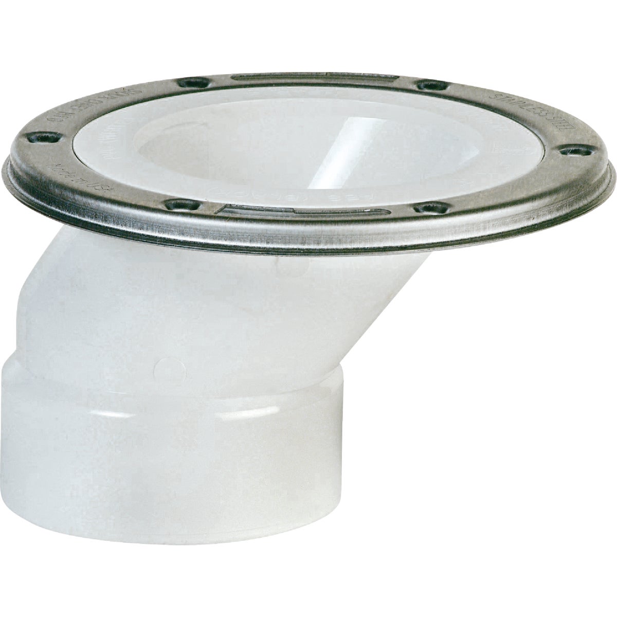 Sioux Chief 4 In.x 3 In. Schedule 40 DWV Offset PVC Closet Flange