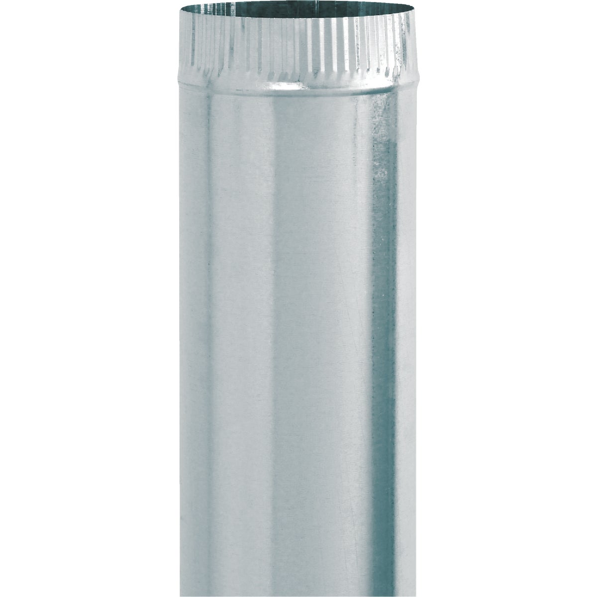 Imperial 28 Ga. 4 In. x 24 In. Galvanized Furnace Pipe