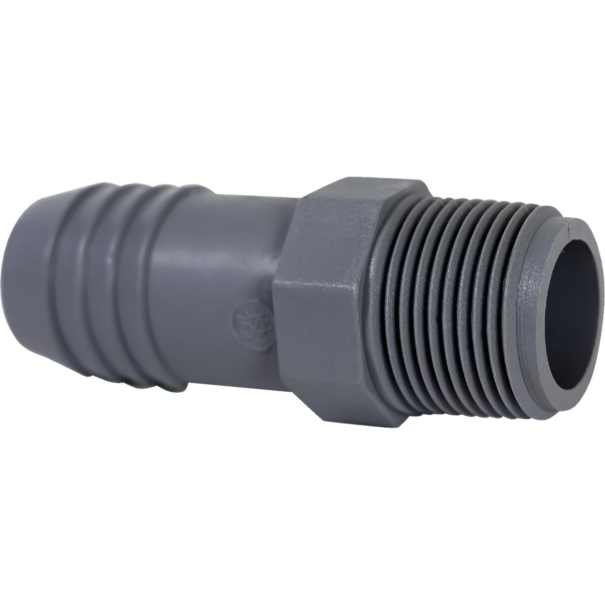 Boshart 3/4 In. MPT x 1 In. Insert Reducing Polypropylene Hose Adapter