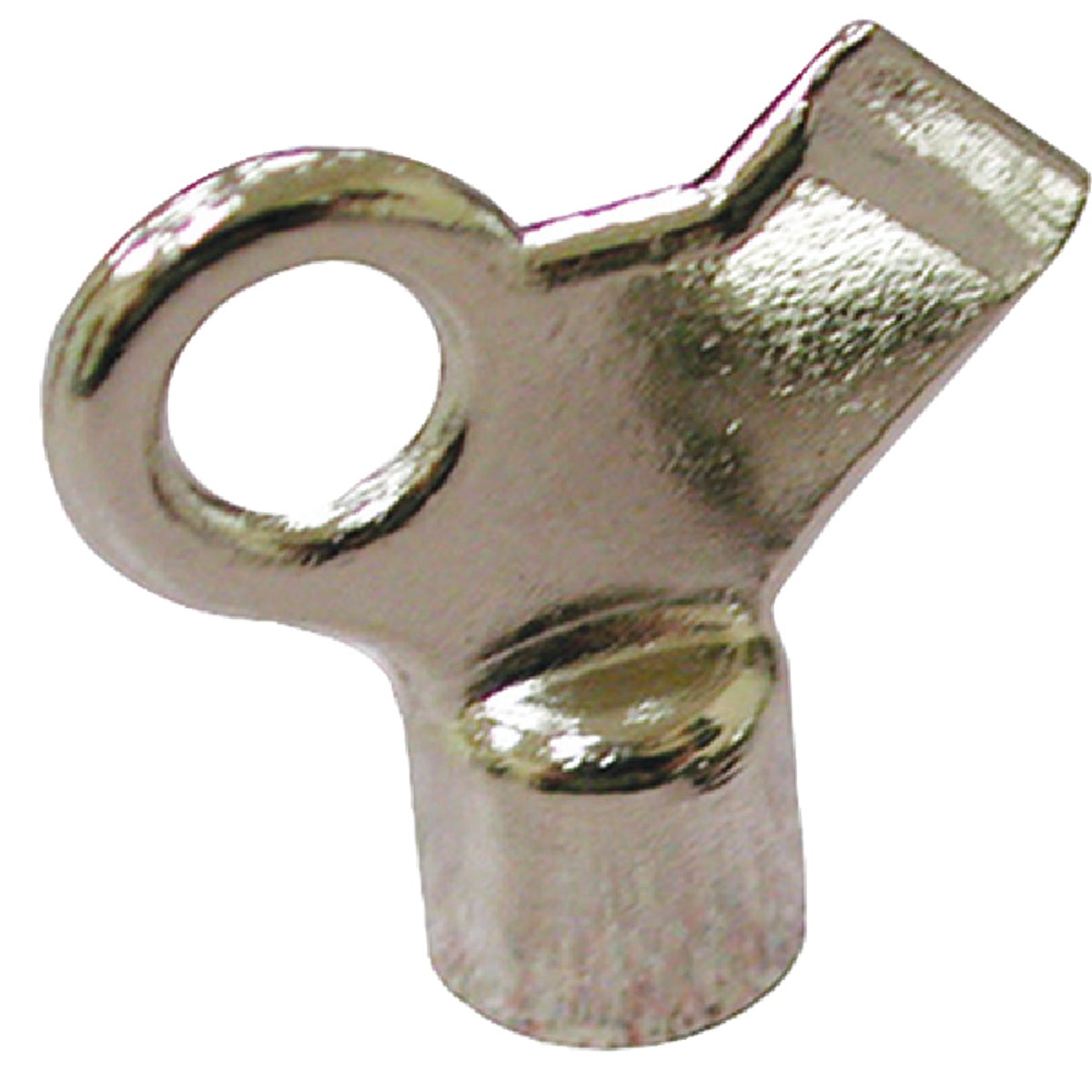 Jones Stephens Nickel-Plated Brass Hot Water Air Valve Key