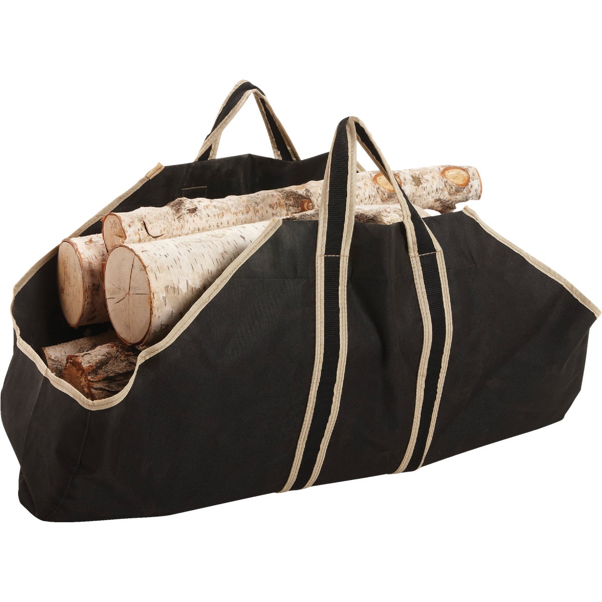Home Impressions 35-1/2 In. W x 22 In. H Canvas Log Carrier