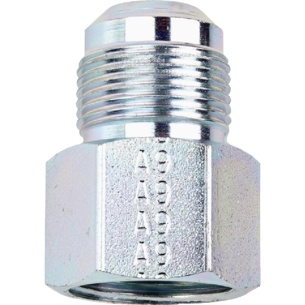 Dormont 5/8 In. OD Male Flare x 3/4 In. FIP Zinc-Plated Carbon Steel Adapter Gas Fitting, Bulk