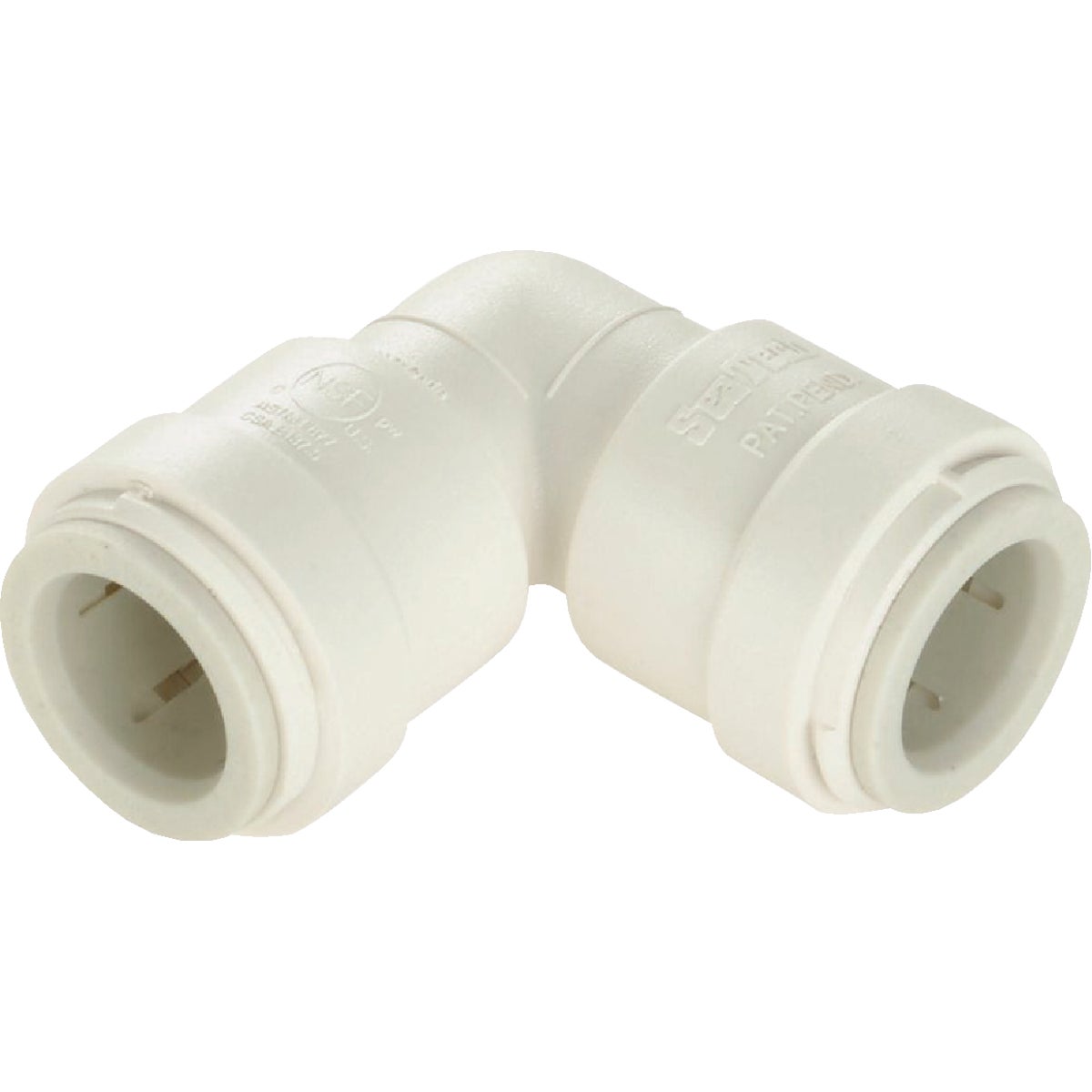 Watts Aqualock 3/8 In. x 1/4 In. 90 Deg. Push-to-Connect Plastic Elbow (1/4 Bend)