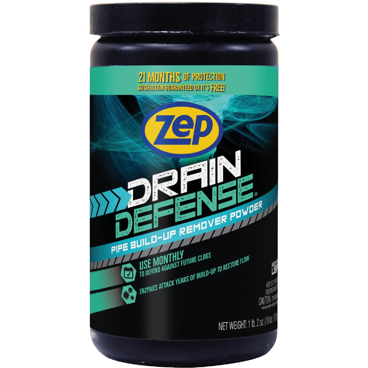 Zep 18 Oz. Crystal Drain Defense Drain Cleaner