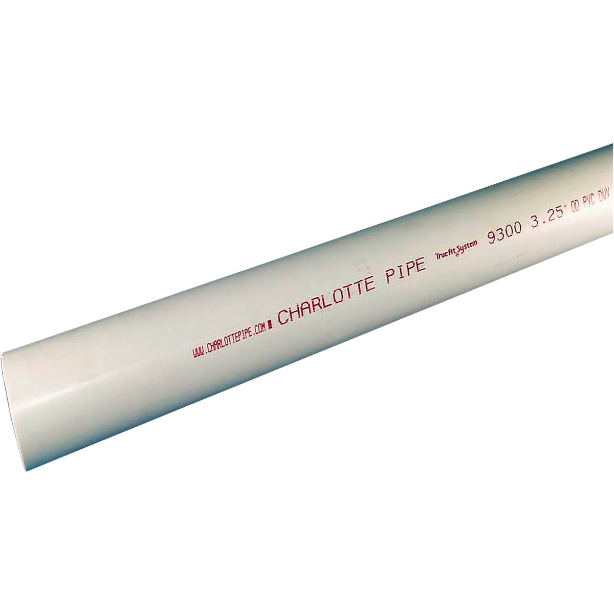 Charlotte Pipe 3 In. x 10 Ft. Schedule 30 Rigid PVC-DWV Pipe