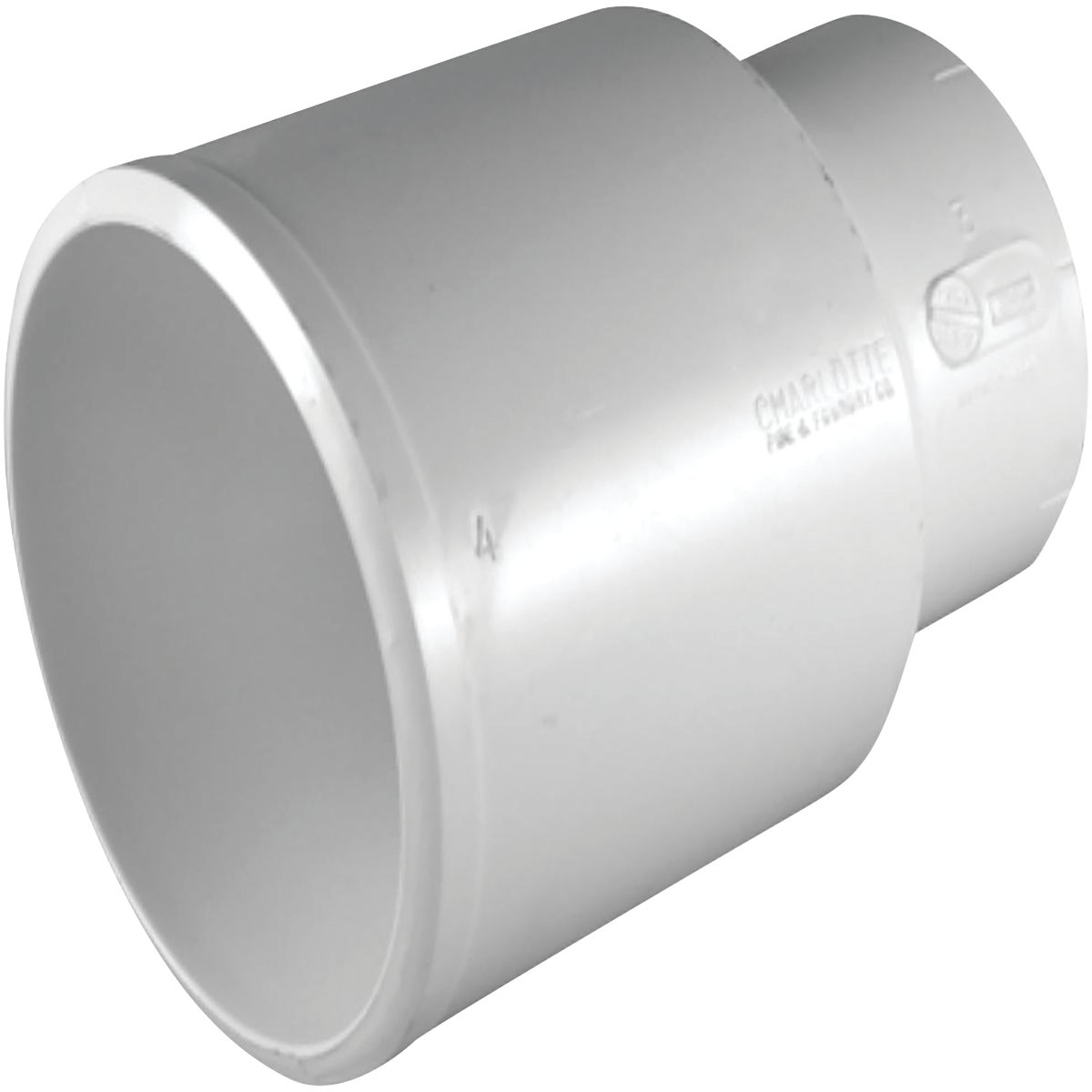 Charlotte Pipe 4 In. Schedule 30 DWV 600 Series PVC Coupling