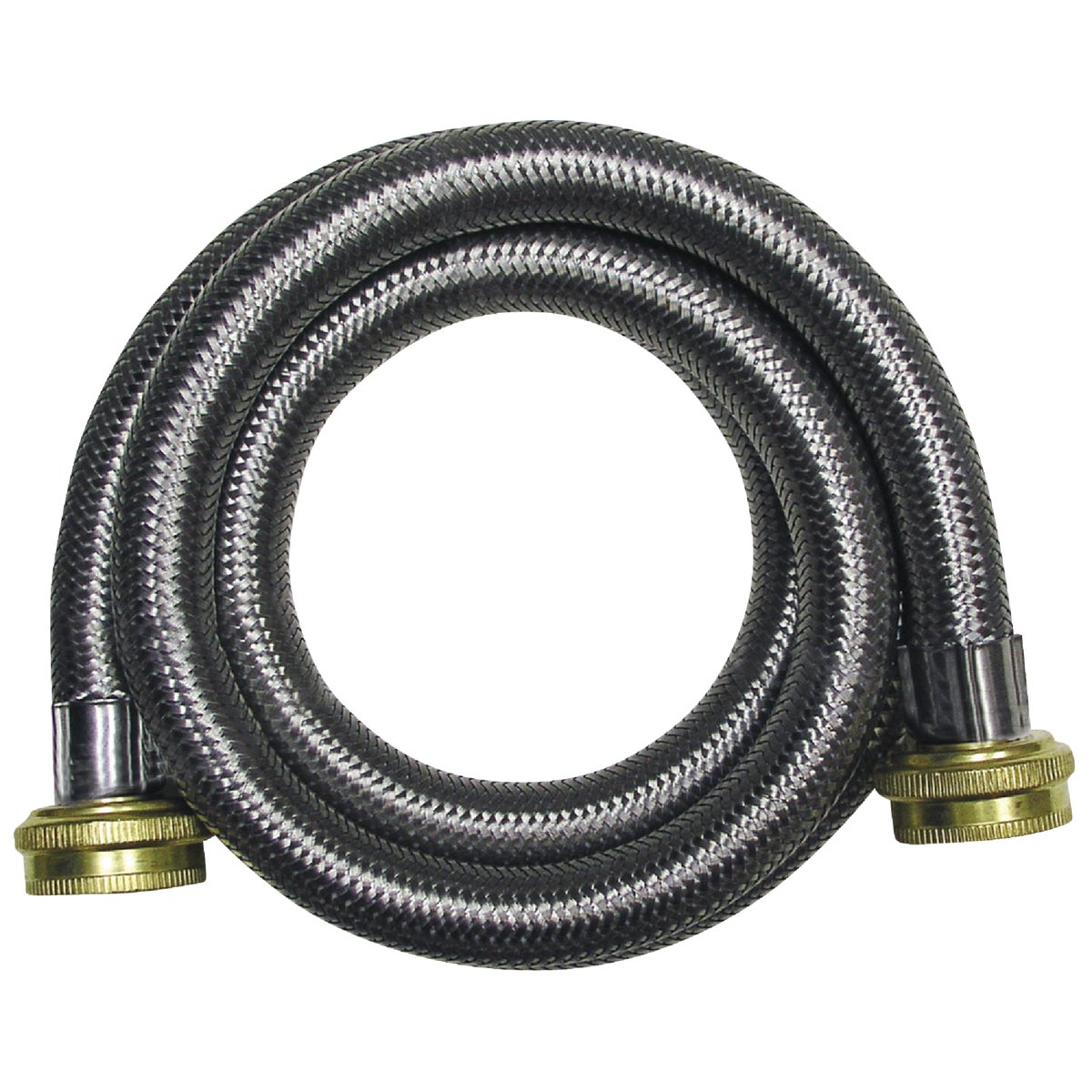 B&K 6 Ft. Stainless Steel 125 psi Washing Machine Hose