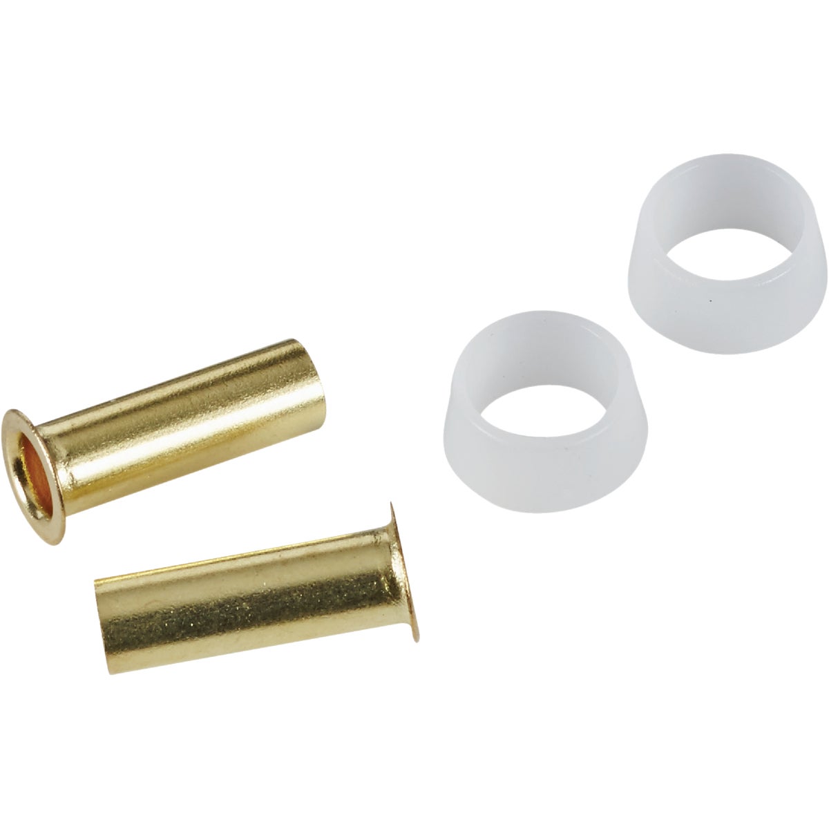 Do it 1/4 In. Brass Compression Insert (2-Pack)